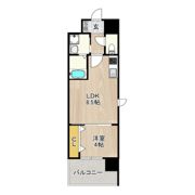 レクシア堺東の間取り画像