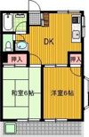 タンデムマンションの間取り画像
