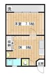 田園コーポの間取り画像