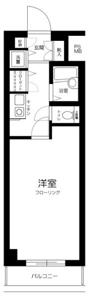 モアエミネンス西新宿の間取り画像