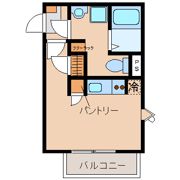 扇町ローズガーデンの間取り画像