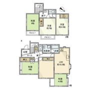 中妻戸建の間取り画像