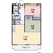 グランドソレイユ城前の間取り画像