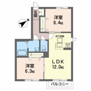 シャーメゾンSukeyaの間取り画像