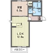 花の音 壱番館の間取り画像