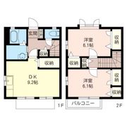 フレシール Aの間取り画像
