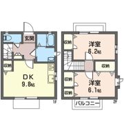 グレースホーム Bの間取り画像