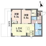 ソレイユ ルヴァンの間取り画像