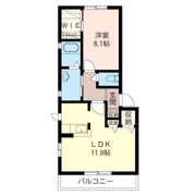 ヴィラ ブランカの間取り画像