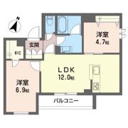 キポス メリッサの間取り画像