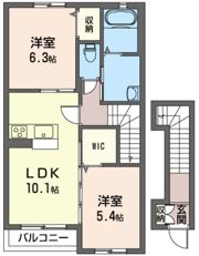 シエンフルール IIの間取り画像