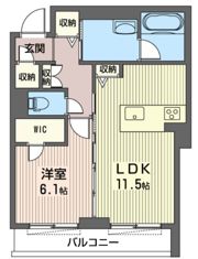 アロッジオ МHの間取り画像