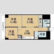五橋ニューレジデンスの間取り画像