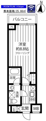 ステージファースト府中の間取り画像