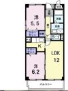 ラ．コスモスの間取り画像