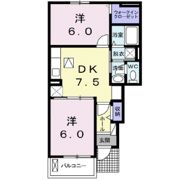 ブリーゼⅠの間取り画像