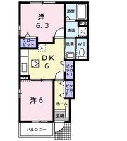 フィオーレAの間取り画像