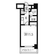TQレジデンス名古屋錦(旧CASSIA錦本町通)の間取り画像