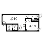 KDMハイツの間取り画像