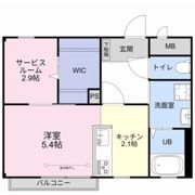 ユトリロ B棟の間取り画像