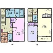 ラポール北鬼柳 Cの間取り画像