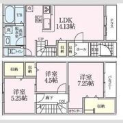 リーブルファイン大道2号棟の間取り画像