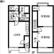 DUPLEX 三ツ井の間取り画像