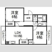 メゾン太秦の間取り画像