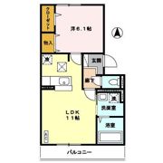 セジュール元木の間取り画像