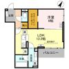 (仮称)D-ROOM大房PJ B棟の間取り画像