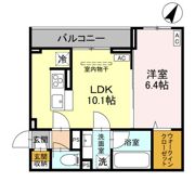 (仮称)D-ROOM大房PJ B棟の間取り画像
