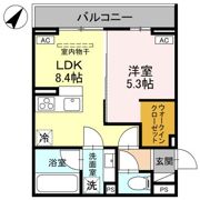 (仮称)D-ROOM大房PJ B棟の間取り画像
