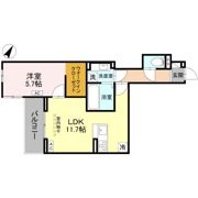 (仮称)D-ROOM大房PJ C棟の間取り画像