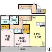 セジュール 弐番館の間取り画像