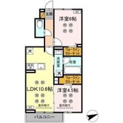 ラフィーユⅡの間取り画像