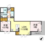 アナシエ石神井台の間取り画像