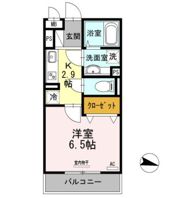 フラット明大前の間取り画像