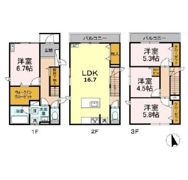 (仮称)西大井3丁目PJの間取り画像