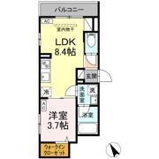 セレスティア関原Ⅱの間取り画像