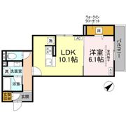 D'Bless中野島の間取り画像