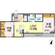 D-avance 北側の間取り画像