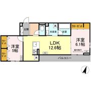 D-avance 北側の間取り画像