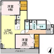 D-avance 北側の間取り画像