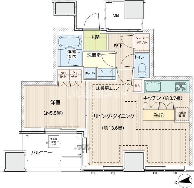 間取図