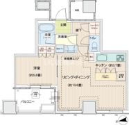 ロイヤルタワー横濱鶴見の間取り画像