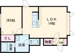 ウインク423の間取り画像