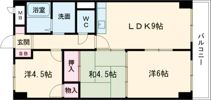 ベネフィス北在家の間取り画像