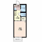 佐藤ハイツ Bの間取り画像