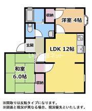 ヴィラコスモスAの間取り画像