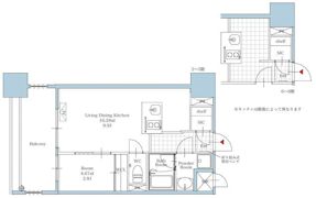 リアンプレミアム大濠公園の間取り画像